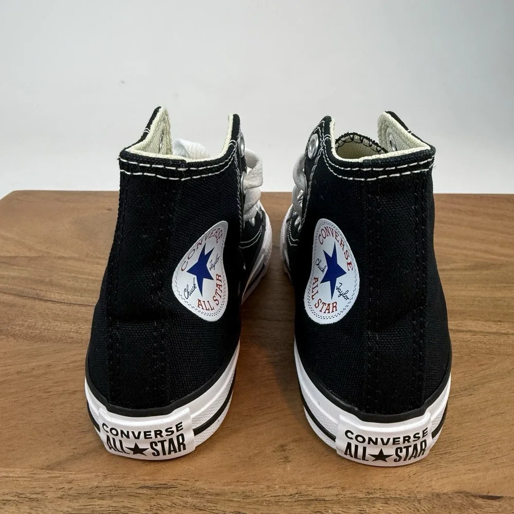New Little Kids Converse Chuck‎ Taylor All Star High Top Black Sneaker Sz 11 C